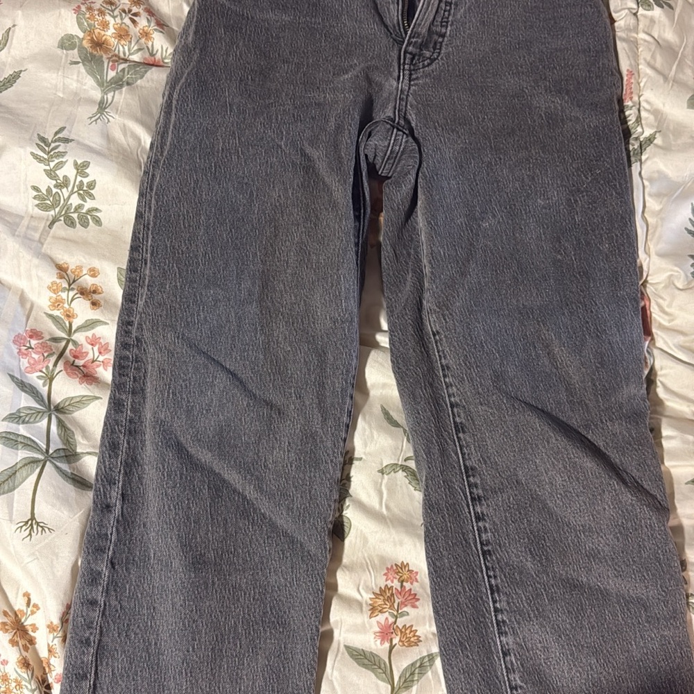 Gray Denim Jeans